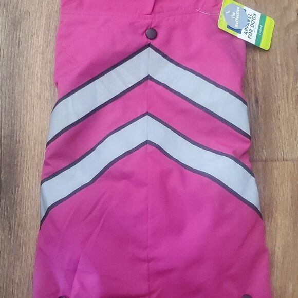 Pink Top Paw Large Dog Jacket Coat - Picture 2 of 7